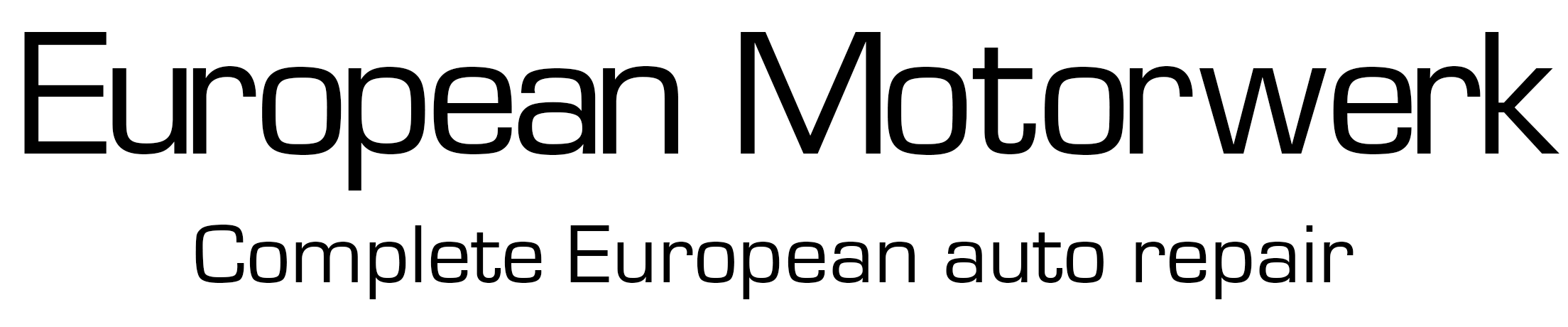 European Motorwerk Logo